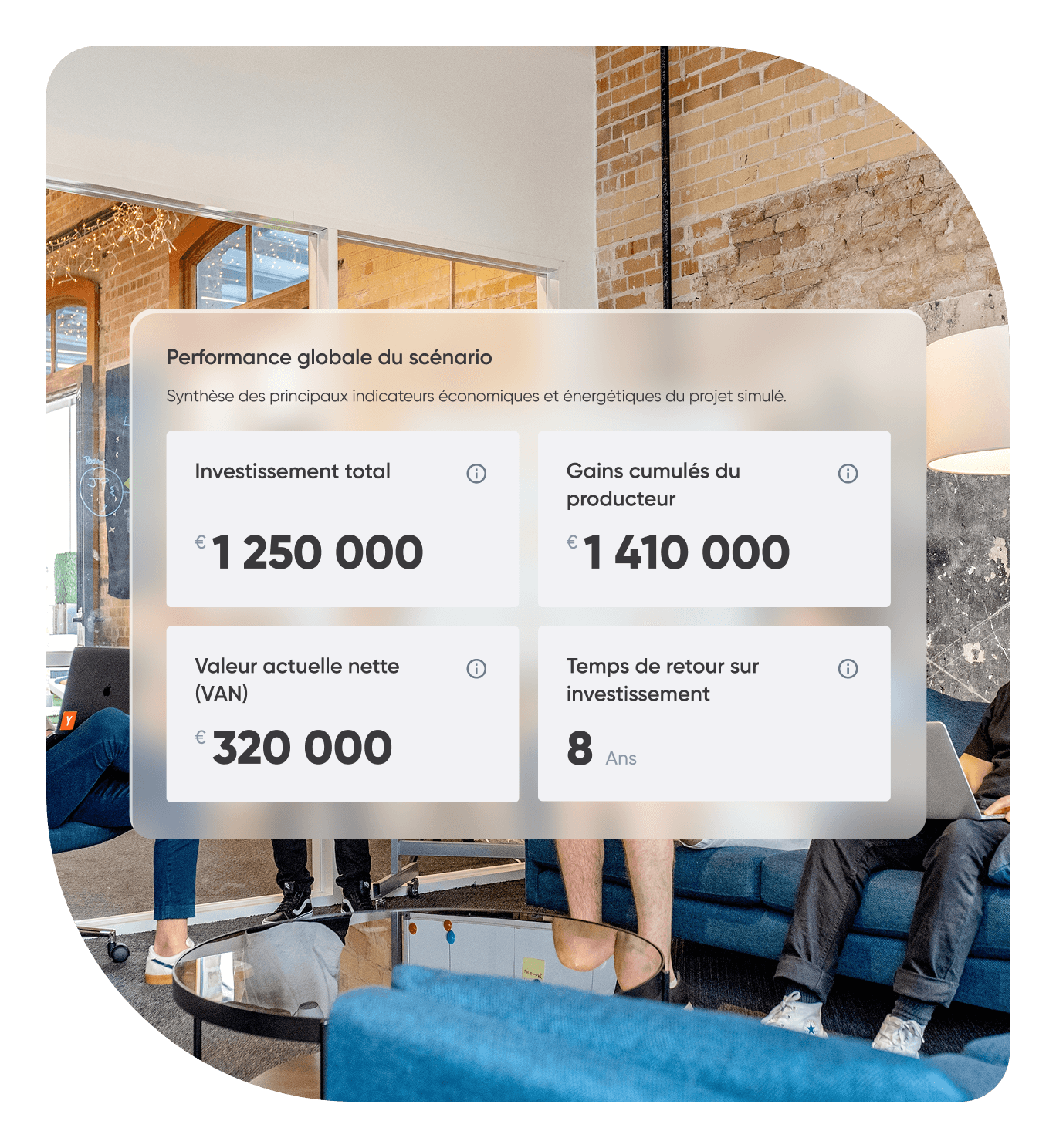 Client Jane consultant son tableau de bord